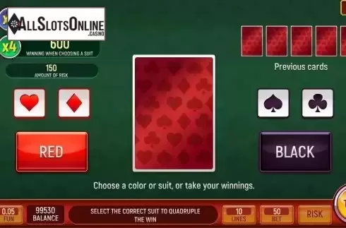 Risk game screen