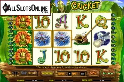 Screen5. Rickety Cricket from Amaya