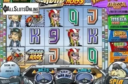Game Workflow screen 2. Road Hogs from Bwin.Party