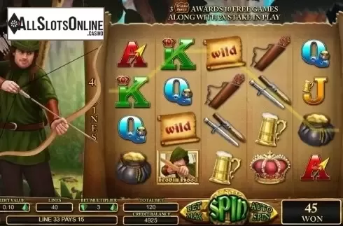 Win Screen . Robin Hood (TopTrendGaming) from TOP TREND GAMING
