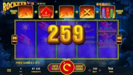 Rockets slot screenshot 4