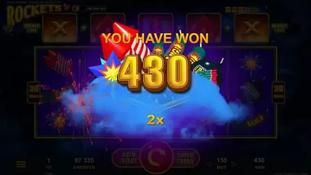 Rockets slot screenshot 5