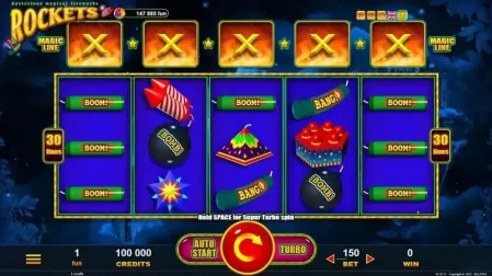 Rockets slot screenshot 1