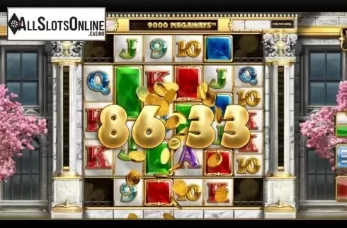 Win Screen 3. Royal Mint Megaways from Big Time Gaming