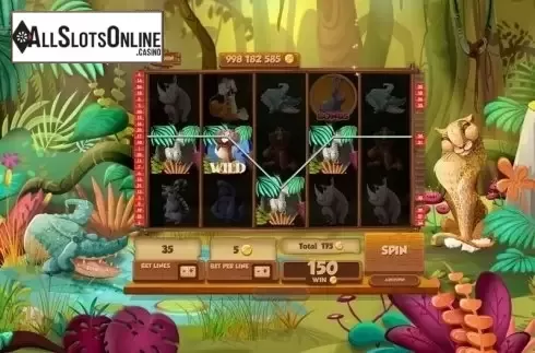 Win Screen 2. Safari Gold from Red Rake