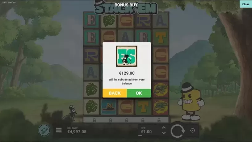 Stack Em slot screenshot 2