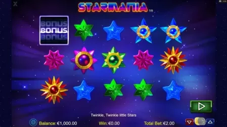 Starmania slot screenshot 1