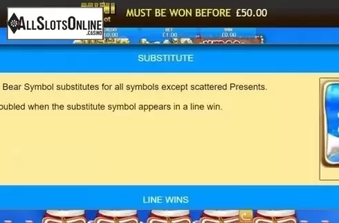Substitute. Sugar Train Xmas Jackpot from Eyecon