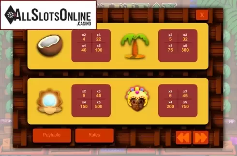 Screen3. Super Caribbean Cashpot from 1X2gaming