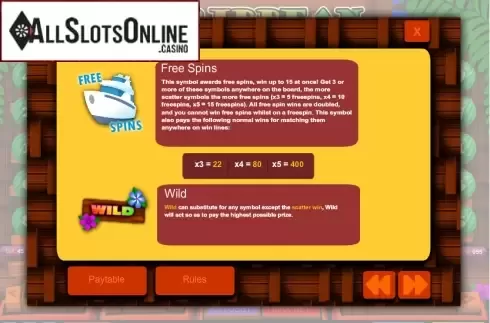 Screen4. Super Caribbean Cashpot from 1X2gaming