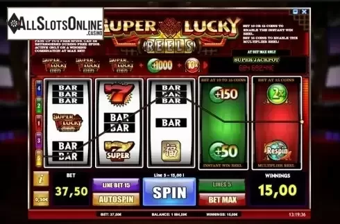 Win. Super Lucky Reels from iSoftBet