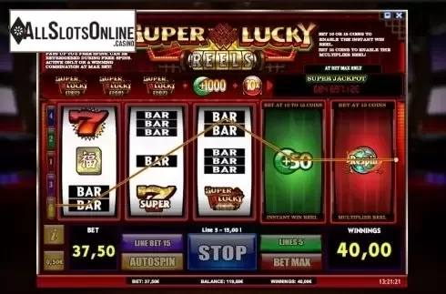 Respin. Super Lucky Reels from iSoftBet