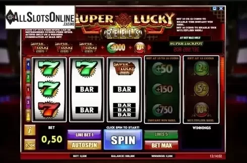 Reels. Super Lucky Reels from iSoftBet