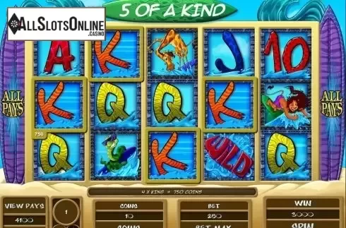 Screen9. Surf Safari from Microgaming