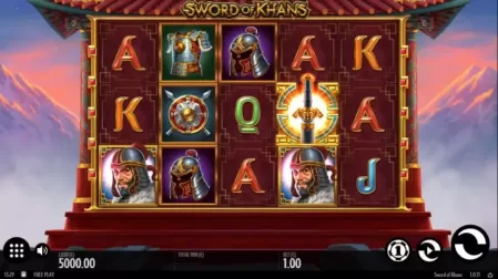 Sword of Khans slot screenshot 1