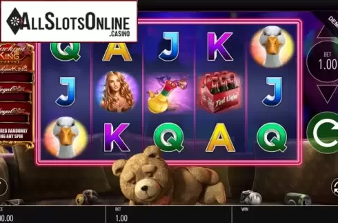 Reel Screen. Ted Jackpot King from Blueprint
