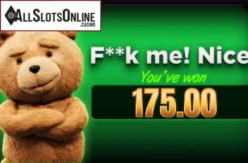 Bonus Game Win. Ted Jackpot King from Blueprint