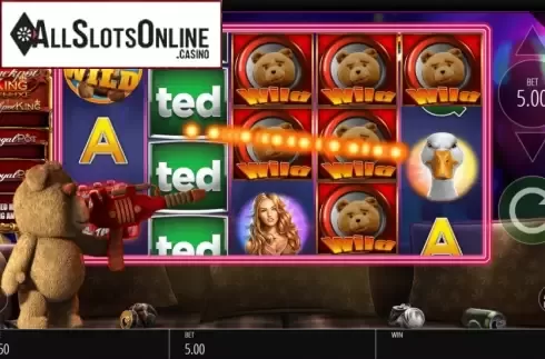 Laser Feature. Ted Jackpot King from Blueprint