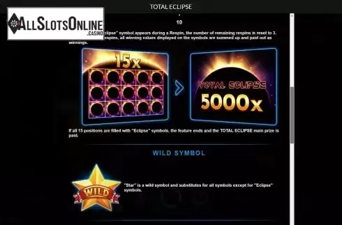 Game Features screen 2