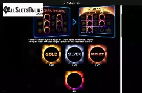 Game Features screen