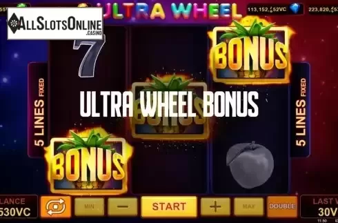 Bonus Win Screen