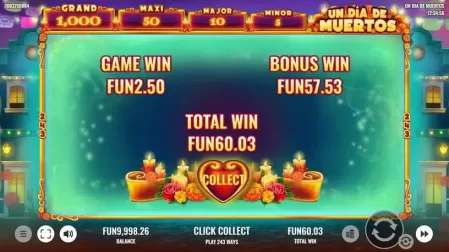 Un Dia De Muertos slot screenshot 6