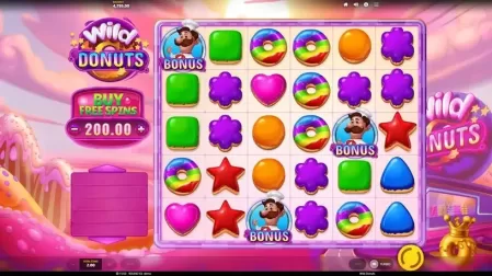 Wild Donuts slot screenshot 3