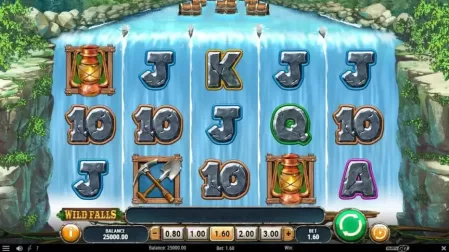 Wild Falls slot screenshot 1