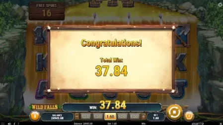 Wild Falls slot screenshot 7
