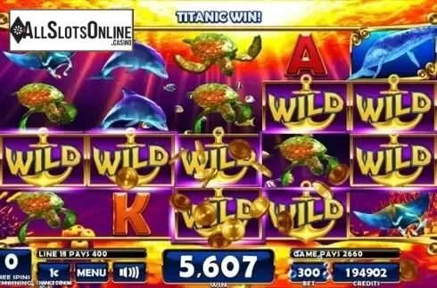 Win Screen 4. Wild Pacific from Incredible Technologies