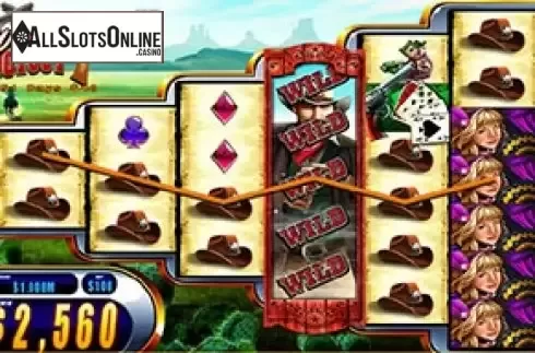 Screen2. Wild Shootout from WMS