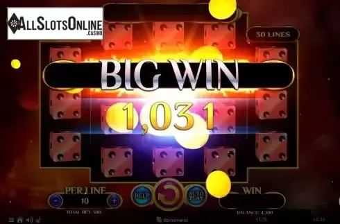 Big Win screen