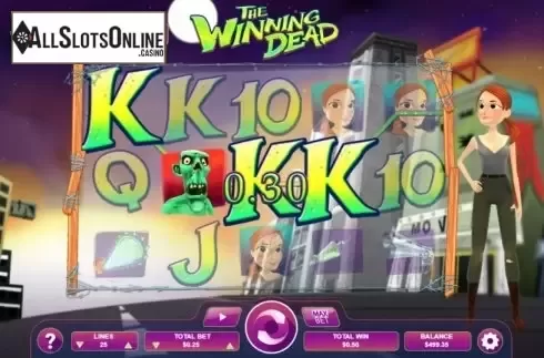 Win screen 2. Winning Dead from Arrows Edge