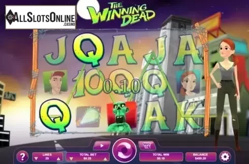 Win screen 3. Winning Dead from Arrows Edge