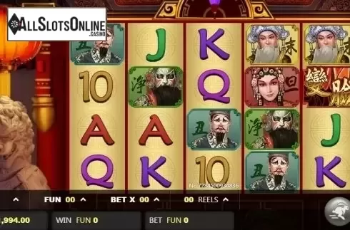 Reel screen. Winning Mask II from JDB168