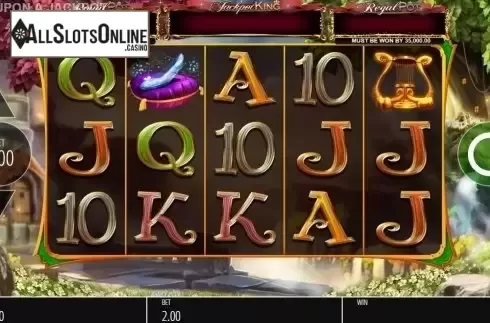 Reel Screen. Wish Upon a Jackpot King from Blueprint