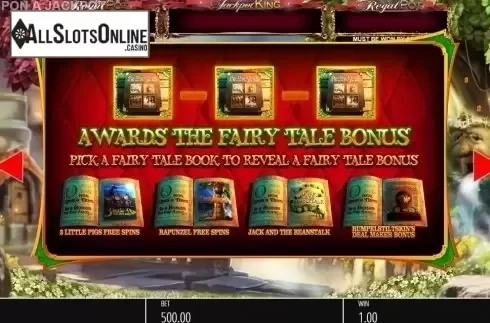 Features 2. Wish Upon a Jackpot King from Blueprint