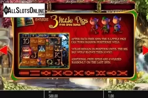 Features 3. Wish Upon a Jackpot King from Blueprint