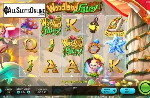 Reel Screen. Woodland Fairy from Rocksalt Interactive