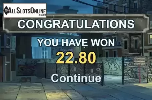 Win Free Spins screen