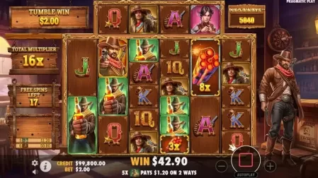 Bandit Megaways slot screenshot 5