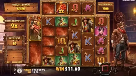 Bandit Megaways slot screenshot 4