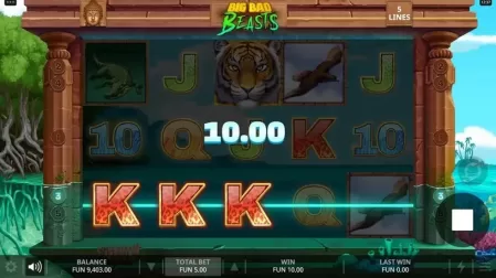 Big Bad Beasts slot screenshot 3