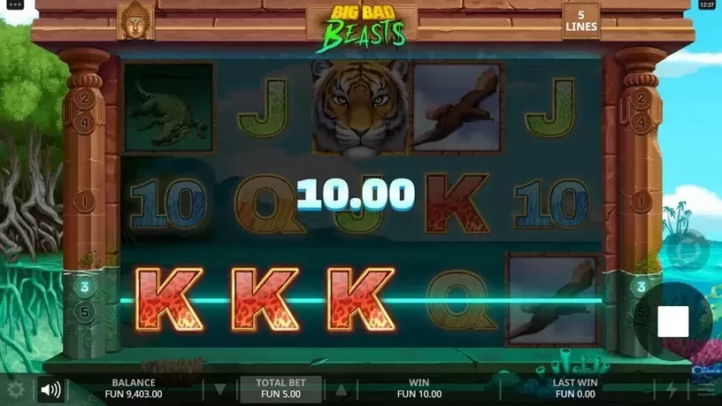 Big Bad Beasts slot screenshot 3