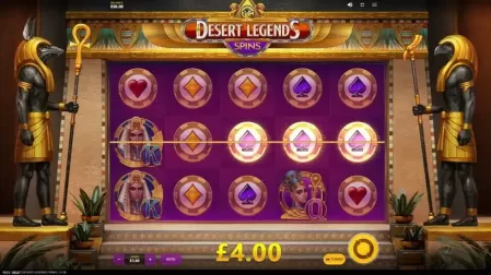 Desert Legends Spins slot screenshot 3