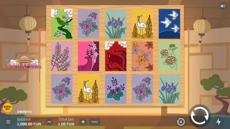 Hanafuda slot screenshot 1