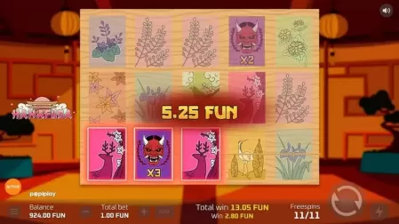 Hanafuda slot screenshot 5