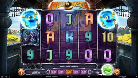 Helloween slot screenshot 1