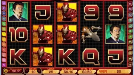 Iron Man slot screenshot 2