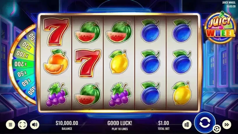 Juicy Wheel slot screenshot 1